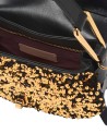  Coccinelle – Borsa a spalla in pelle con paillettes Coccinelle