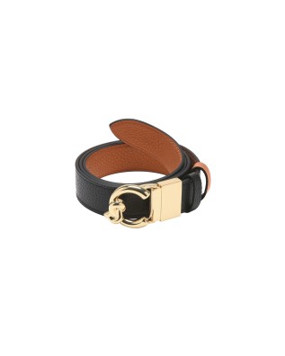 Coccinelle – Zweifarbiger Damen-Ledergürtel C-ME