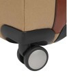 The Bridge - Trolley aus recycelter Baumwolle, 4 Rollen, 59 cm, Story Viaggio Soft
