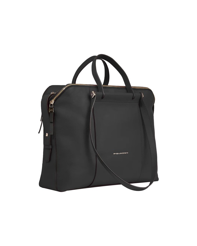 Piquadro - Borsa tre comparti in...