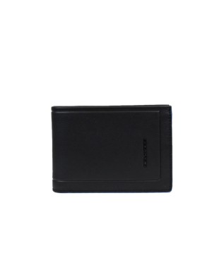 Piquadro – Portafoglio orizzontale uomo in pelle RFID S138