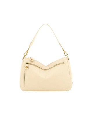 Gabs – Lolly Bull Gold Leather Shoulder Bag, Size M