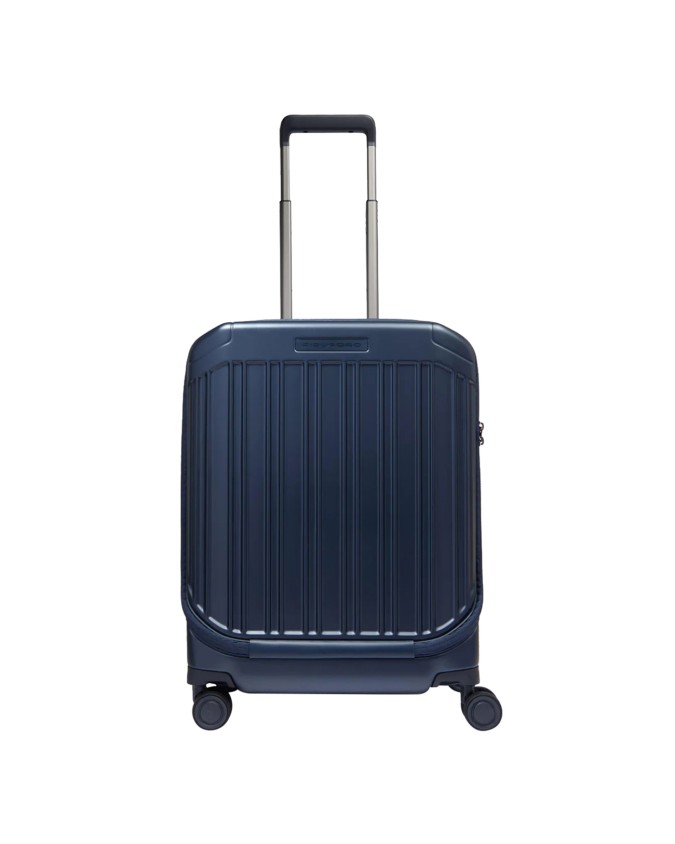 Piquadro – Trolley da cabina con porta pc 17,3" a 4 ruote PQ Light