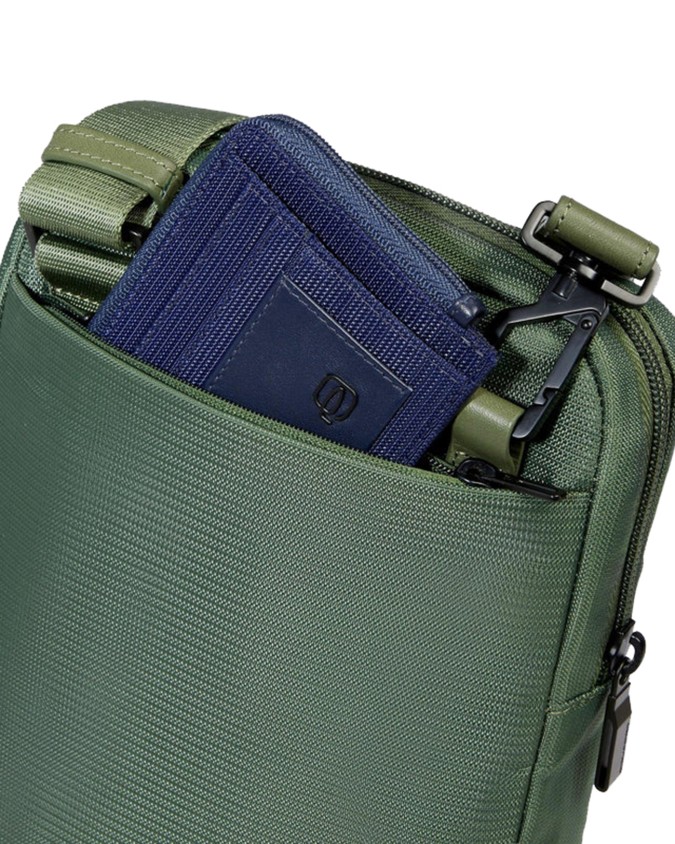 Piquadro - Borsello uomo porta iPad®mini in tessuto riciclato Orion