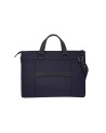  Piquadro - Cartella porta pc 15.6'' slim in pelle e tessuto