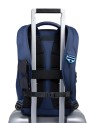  Piquadro – Zaino da viaggio porta pc 14’’ in pelle vegana e