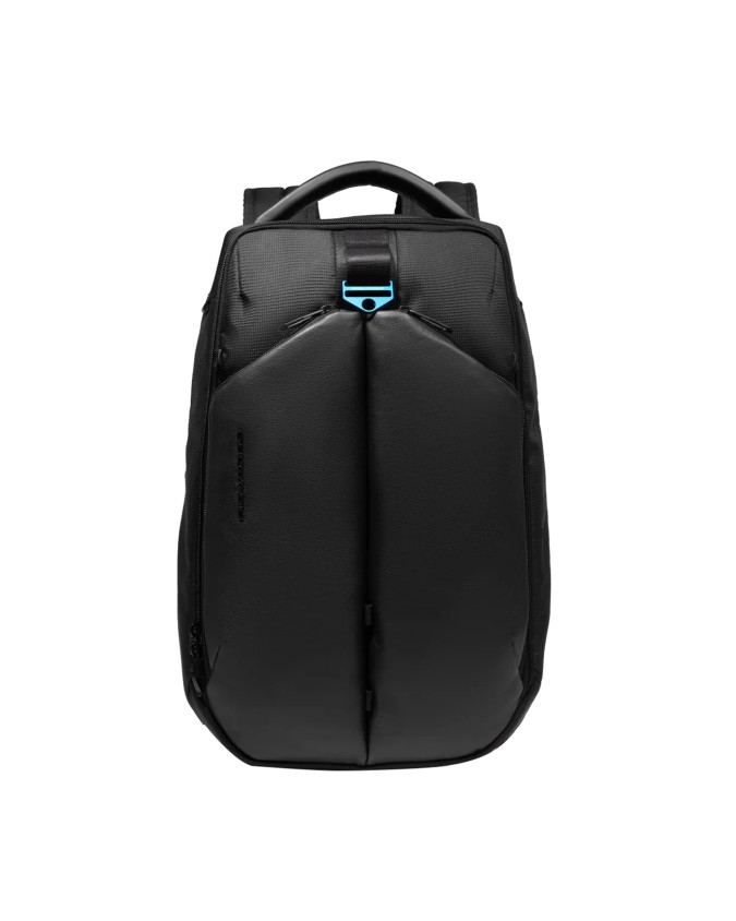  Piquadro – Zaino da viaggio porta pc 15.6’’ in pelle vegana e