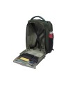  Piquadro – Zaino porta pc 17.3’’ espandibile in pelle vegana e