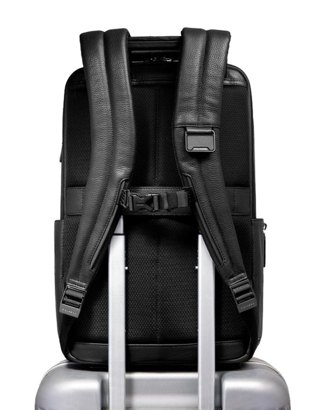 Piquadro - Zaino da viaggio personalizzabile in pelle porta pc