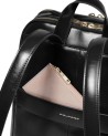 Piquadro – Blue Square Women's Leather Backpack with Two Compartments for a 14-inch Laptop