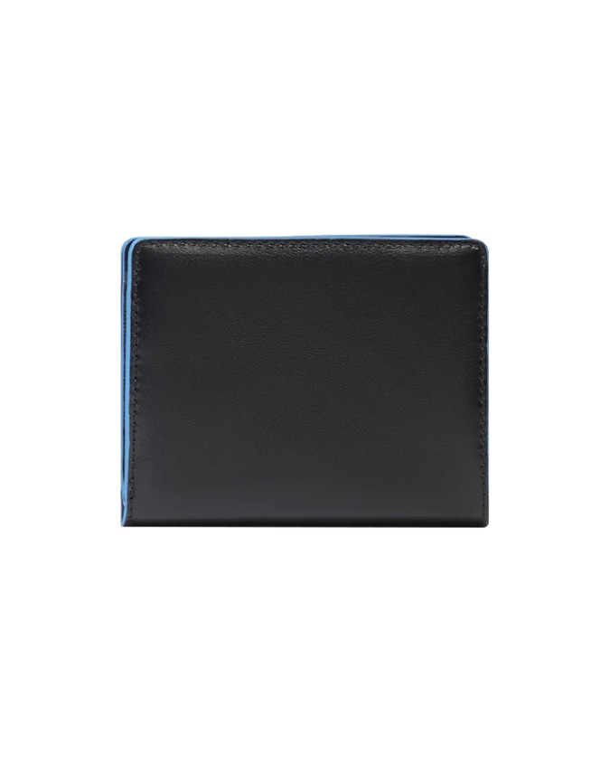  Piquadro – Portafoglio donna mini in pelle con porta monete