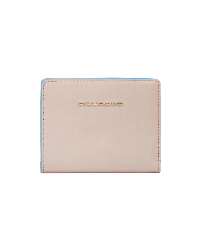  Piquadro – Portafoglio donna mini in pelle con porta monete
