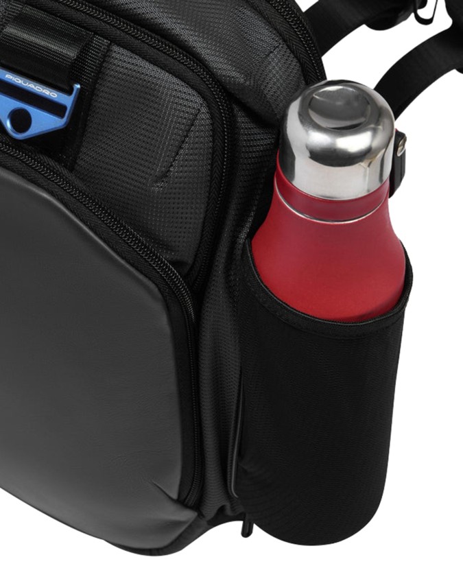  Piquadro - Zaino monospalla uomo porta iPad®mini in pelle