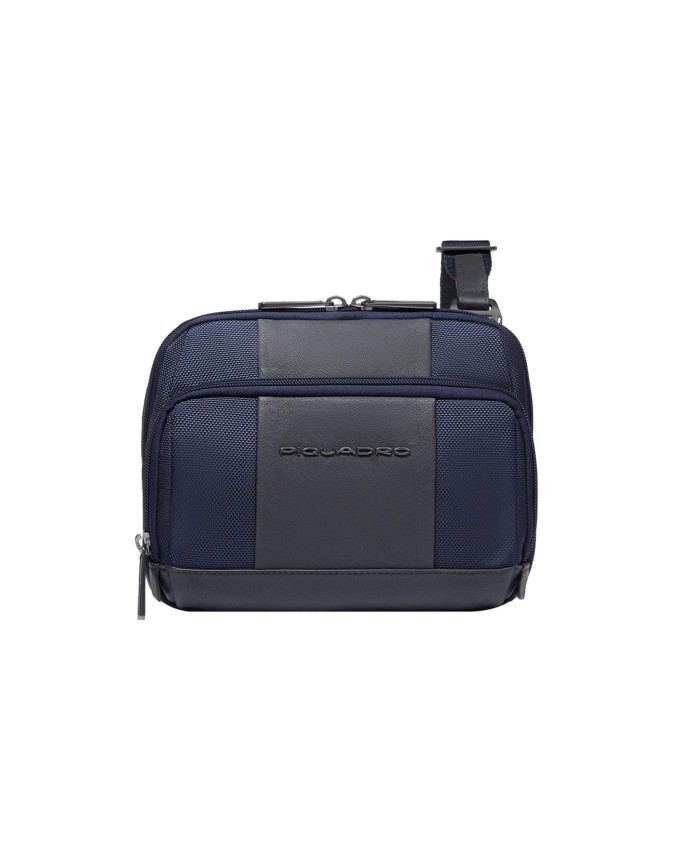 Piquadro - Borsello uomo in tessuto riciclato per iPad®mini