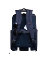  Piquadro - Zaino da viaggio porta pc 15,6" in pelle e tessuto
