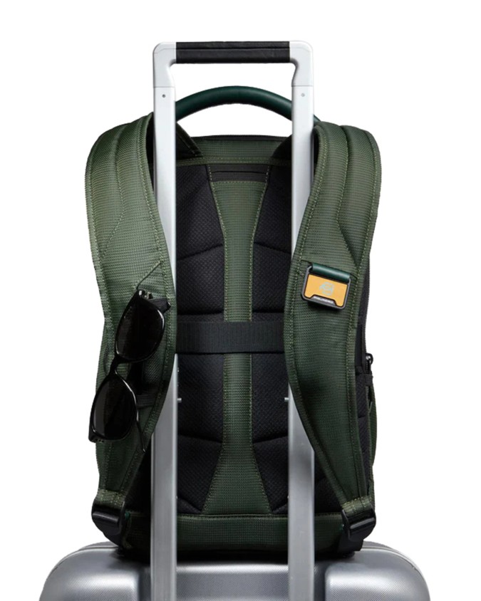  Piquadro – Zaino da viaggio porta pc 14’’ in pelle vegana e