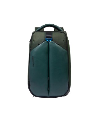  Piquadro – Zaino da viaggio porta pc 15.6’’ in pelle vegana e