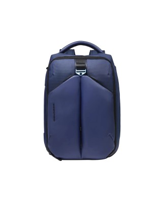  Piquadro – Zaino porta pc 17.3’’ espandibile in pelle vegana e 2