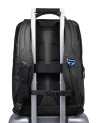  Piquadro – Zaino porta pc 17.3’’ espandibile in pelle vegana e