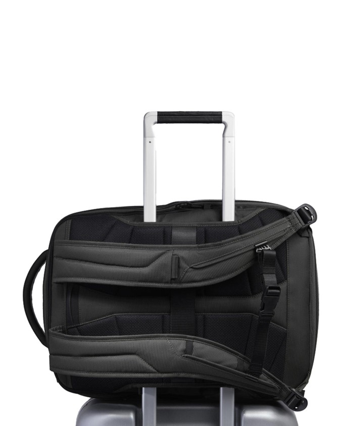  Piquadro – Zaino porta pc 17.3’’ espandibile in pelle vegana e