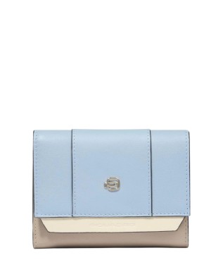 Piquadro - Große Damen-Lederbrieftasche Circle -...