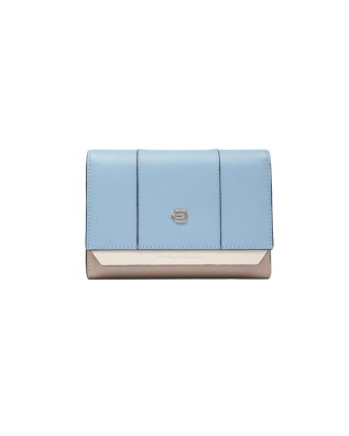 Piquadro - Medium-sized women's leather wallet with a...