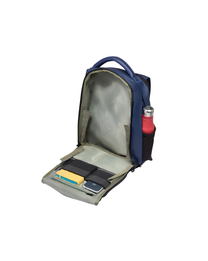  Piquadro – Zaino da viaggio porta pc 15.6’’ in pelle vegana e