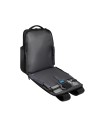  Piquadro - Zaino in pelle e tessuto porta pc 15.6'' Brief