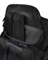 Piquadro - Zaino in pelle e tessuto porta pc 15.6'' Brief