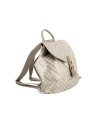  Gherardini - Zaino in tessuto Softy con rifiniture in pelle