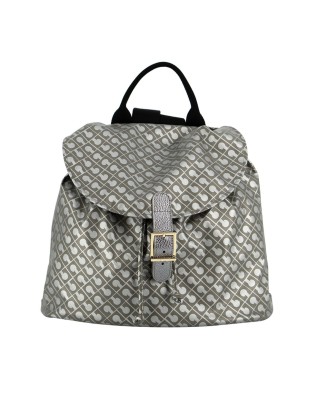 Gherardini - Zaino in tessuto con rifiniture in pelle Softy