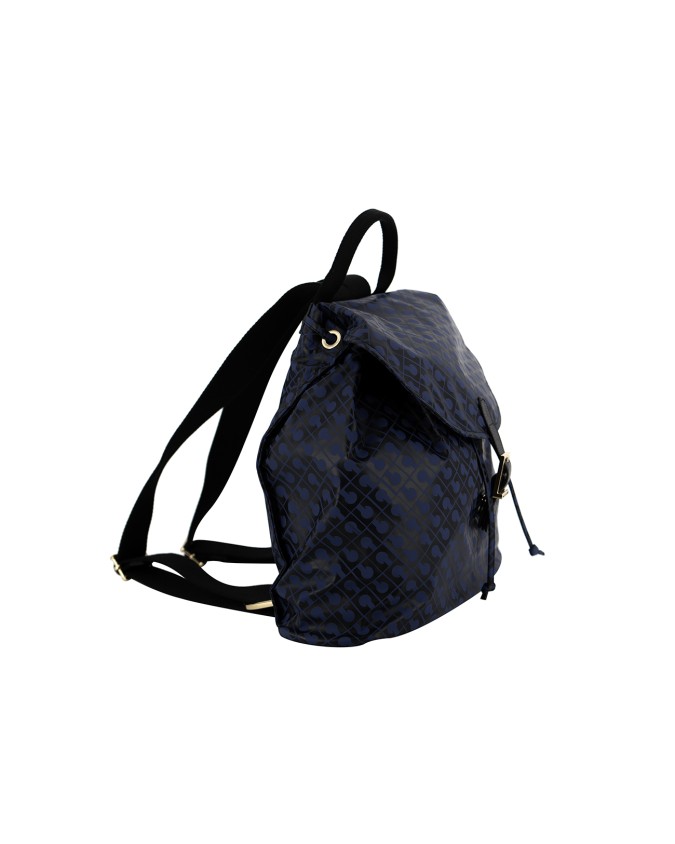  Gherardini - Zaino in tessuto Softy con rifiniture in pelle