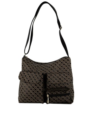 Gherardini - Borsa a tracolla con tasche esterne Softy