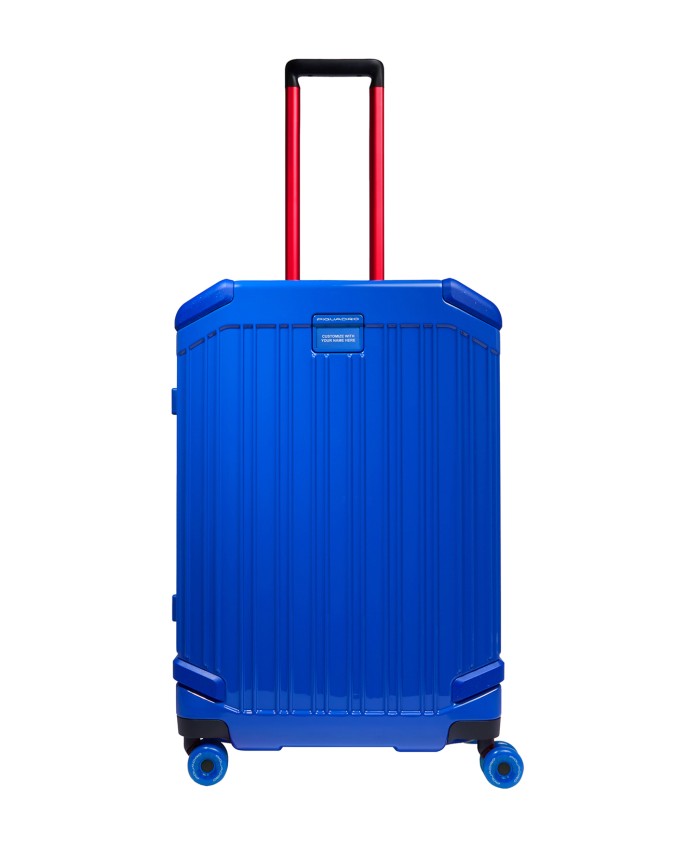  Piquadro - Trolley medio rigido in policarbonato 4 Ruote