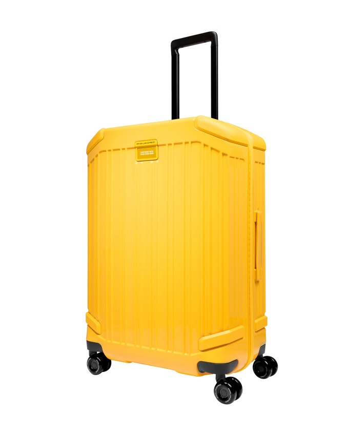  Piquadro - Trolley medio rigido in policarbonato 4 Ruote