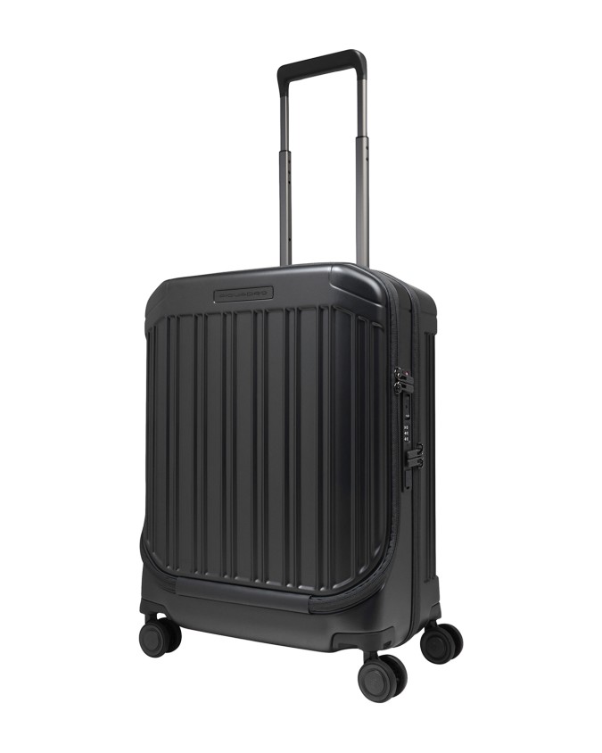  Piquadro – Trolley da cabina con porta pc 17,3" a 4 ruote PQ