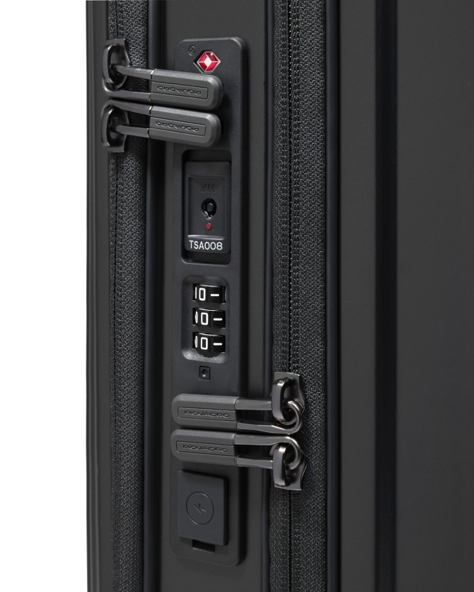  Piquadro – Trolley da cabina con porta pc 17,3" a 4 ruote PQ