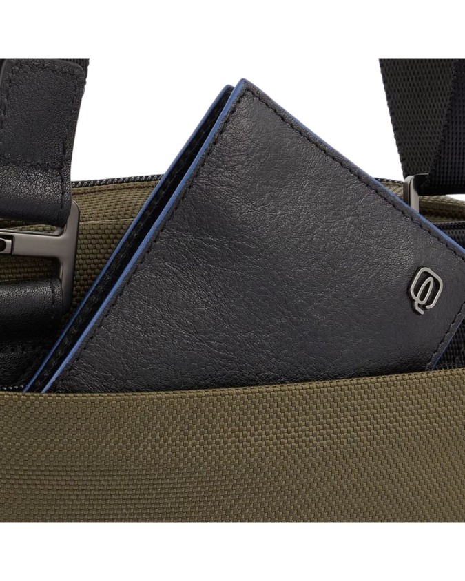  Piquadro - Borsello grande porta iPad® in tessuto riciclato