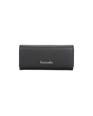 Braccialini - Portafoglio donna continental in pelle Basic