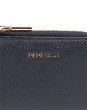 Coccinelle – Mini-Geldbörse aus Metallic-Soft-Leder