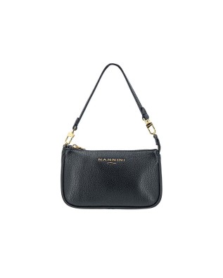 Nannini - Keira Leather Shoulder Bag with Shoulder Strap