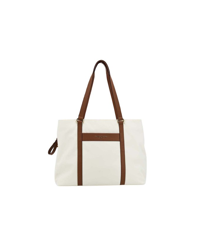  Nannini - Borsa a spalla shopping con doppio manico in nylon e