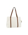  Nannini - Borsa a spalla shopping con doppio manico in nylon e