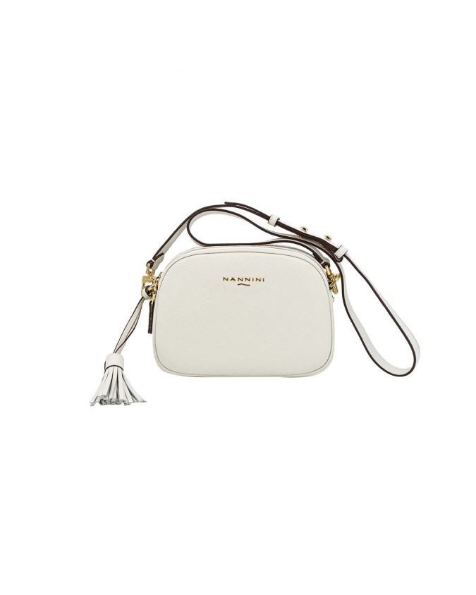  Nannini - Borsa piccola a tracolla camera bag in pelle Keira