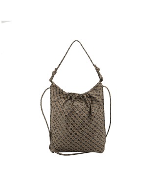 Gherardini - Borsa a spalla Hobo media in tessuto softy