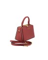  Nannini - Borsa a mano piccola compatta in pelle con tracolla