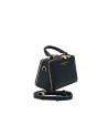  Nannini - Borsa a mano piccola compatta in pelle con tracolla