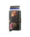 Secrid - Portafoglio in pelle e alluminio stampe Miniwallet Art