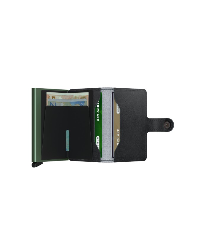 Secrid - Portafoglio in pelle e alluminio stampe Miniwallet Art