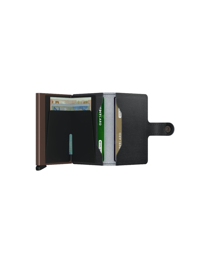  Secrid - Portafoglio in pelle e alluminio stampe Miniwallet Art